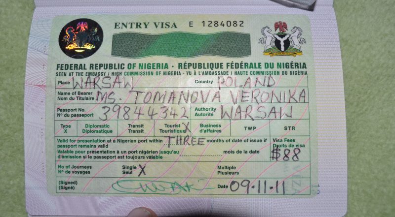 Nigeria expensive visa